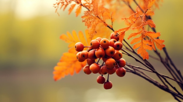 Fondo natural de otoño