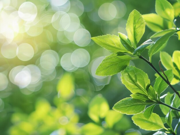 El fondo de la naturaleza verde