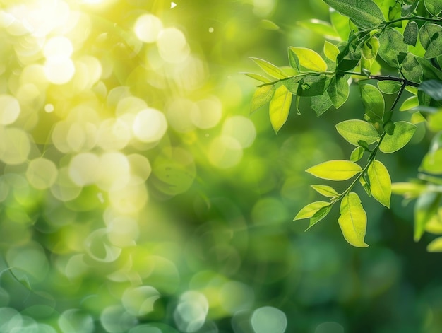 El fondo de la naturaleza verde