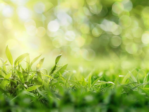 El fondo de la naturaleza verde