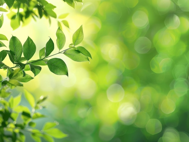 El fondo de la naturaleza verde