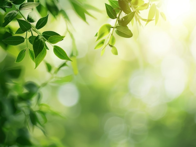 El fondo de la naturaleza verde