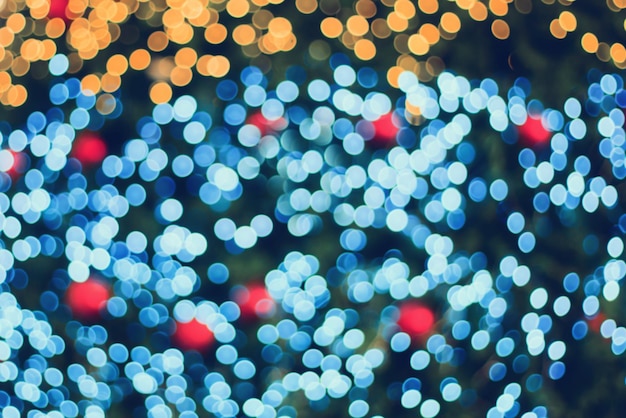 Fondo de Navidad Bokeh