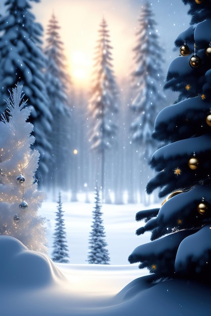 Fondo de Navidad brillante plata