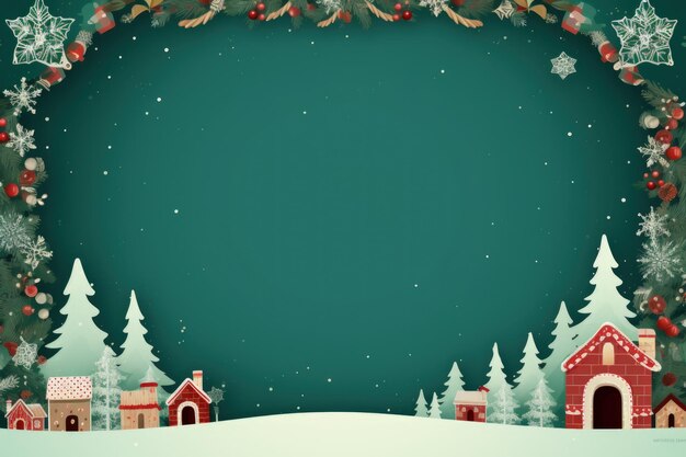 Fondo de Navidad con espacio para copiar