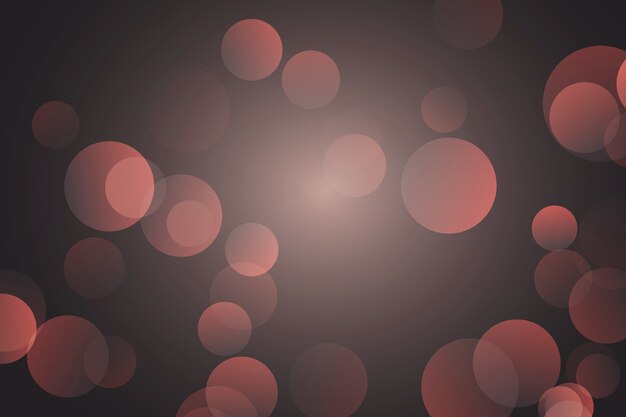 Fondo de Navidad de luces bokeh rojas borrosas