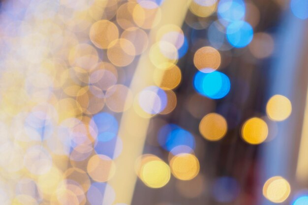 Fondo de Navidad luz Bokeh