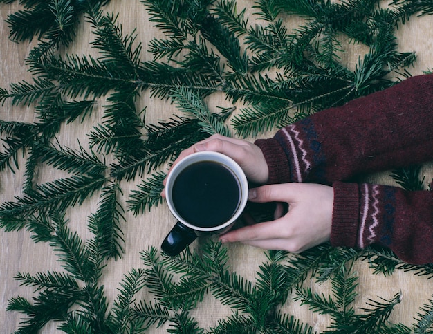 Fondo de navidad y papel tapiz