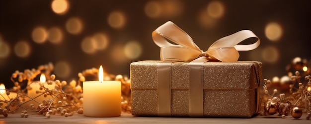 Fondo navideño con cajas de regalo
