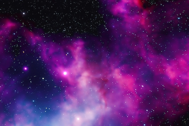 fondo de la nebulosa espacial