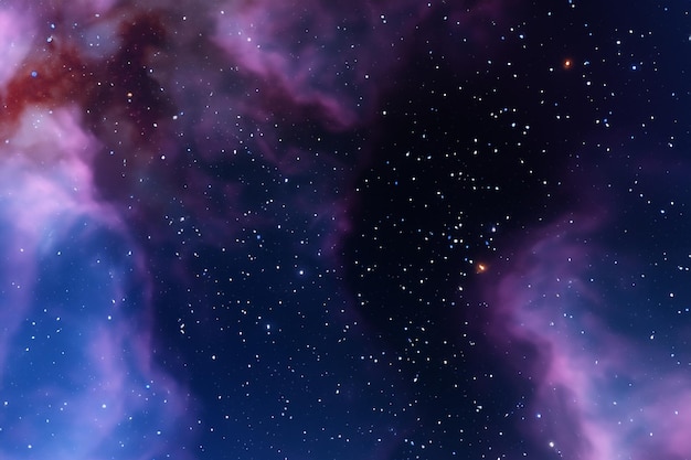 fondo de la nebulosa espacial