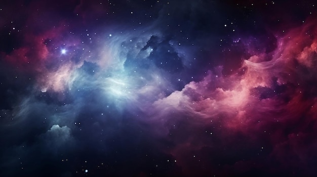 fondo de la nebulosa de la galaxia espacial