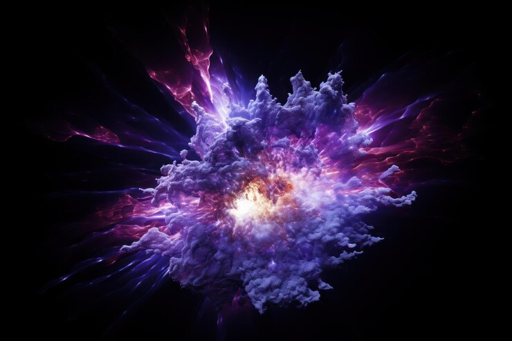 Foto fondo de la nebulosa del patrón del universo