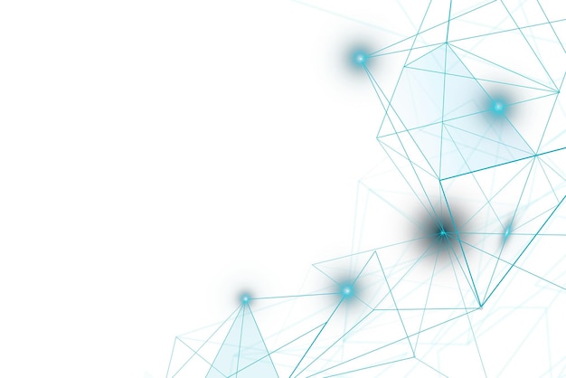 Fondo de negocios de la tecnología png de la cuadrícula digital azul oscuro