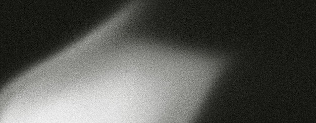 Fondo negro blanco granulado textura de ruido oscuro gris abstracto forma de gradiente monocromático diseño de papel tapiz de la cubierta del encabezado del estandarte
