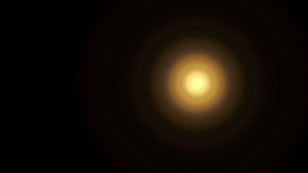 un fondo negro con un círculo amarillo y un fondo negro