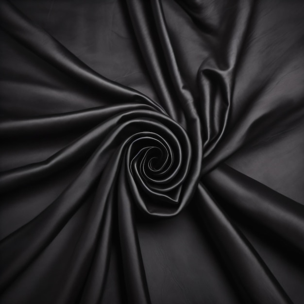 Un fondo negro con una espiral en el medio.