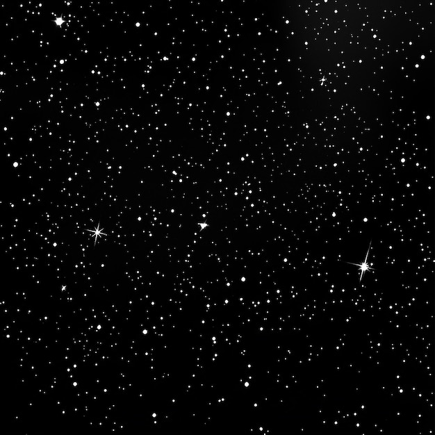 un fondo negro con estrellas y un fondo negro