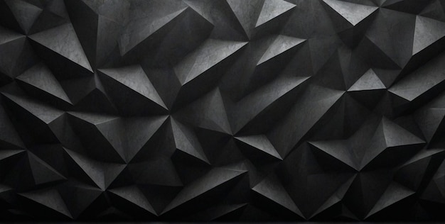 un fondo negro con formas geométricas y un fondo blanco