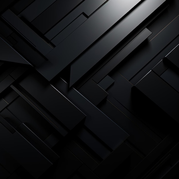 fondo negro geométrico resumen 4k tono oscuro fondo de pantalla negro telón de fondo degradado animación
