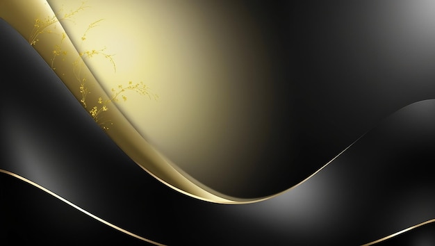 fondo negro gradiente amarillo moderno resumen sencillo