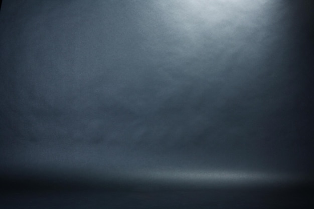 Fondo negro del interior del estudio Spotlight