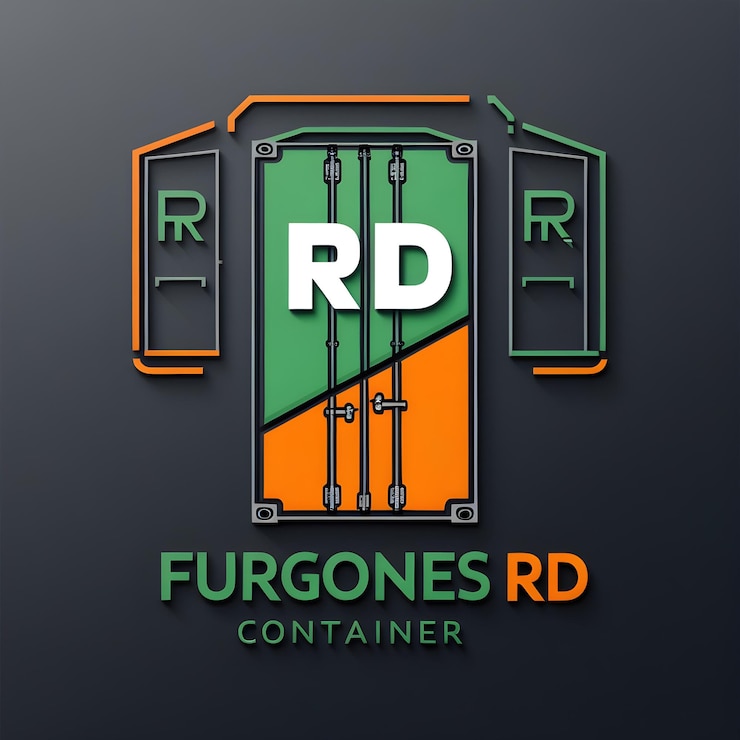 Foto un fondo negro con un letrero verde y naranja que dice carretera rd