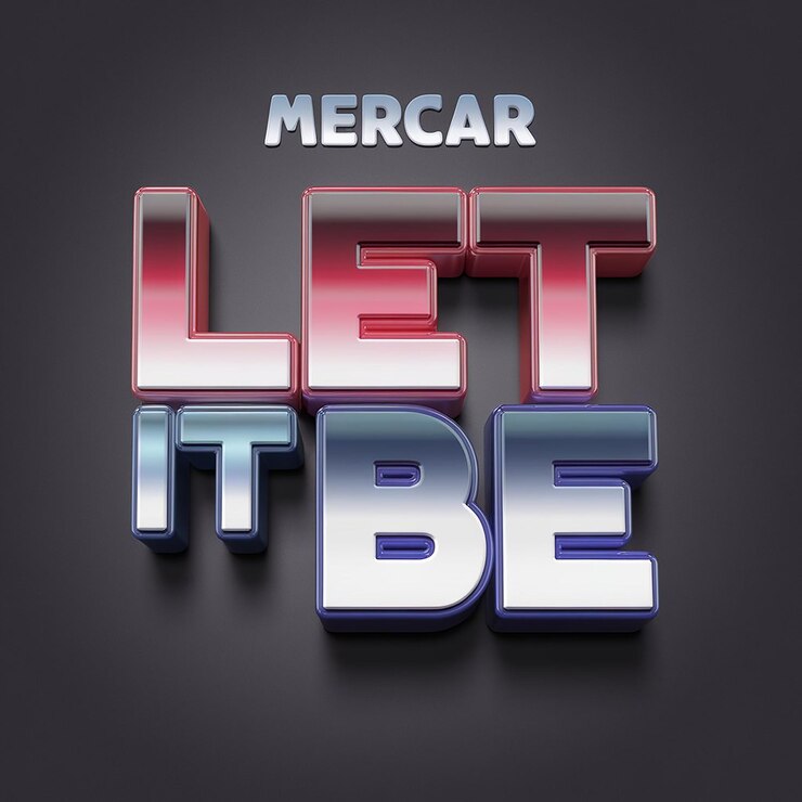 Foto un fondo negro con las palabras "let be let in"