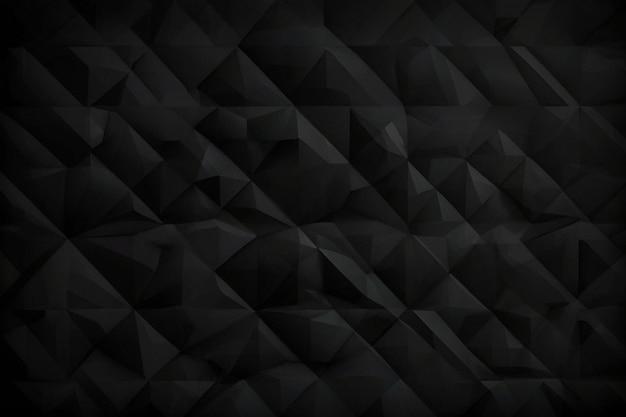 un fondo negro con un patrón geométrico de triángulos