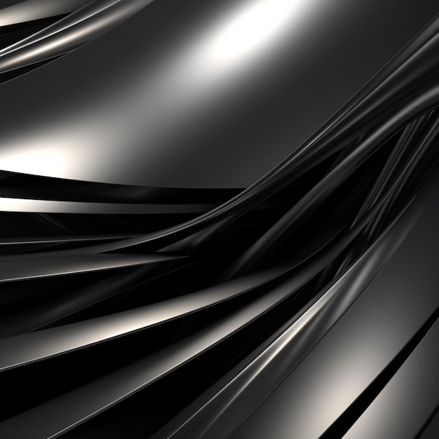 Un fondo negro y plateado con un efecto de luz.