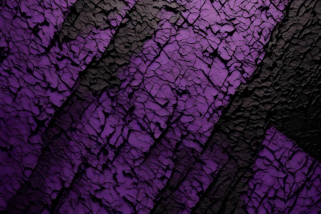 Un fondo negro púrpura con una superficie de textura rugosa