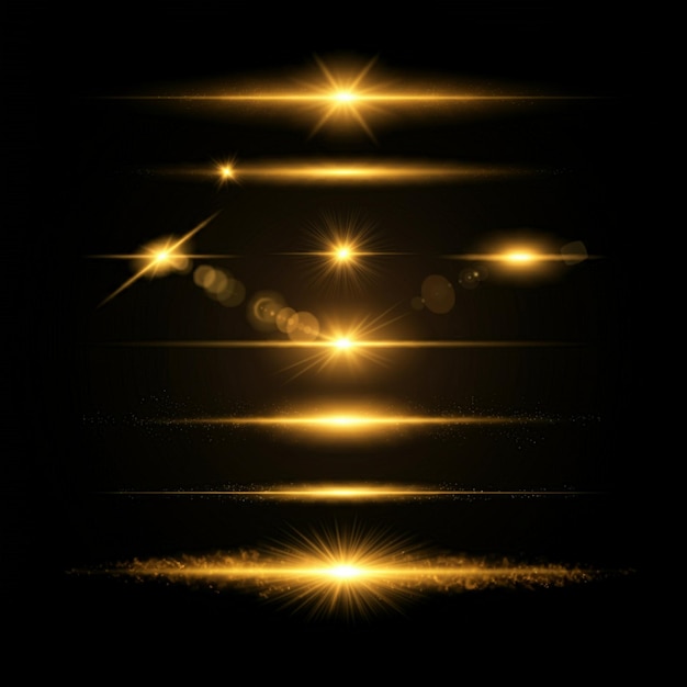un fondo negro con el sol y las estrellas en el medio