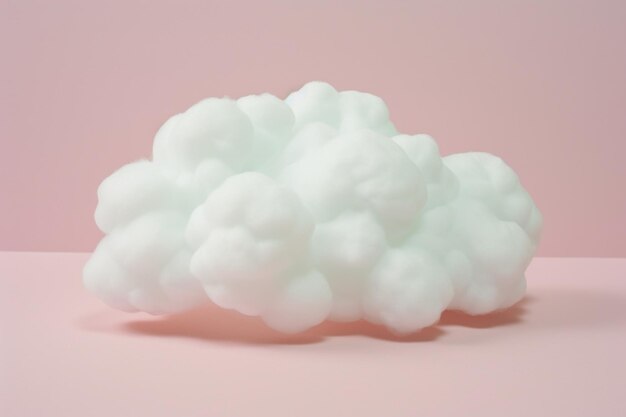 Fondo de nubes con un color pastel