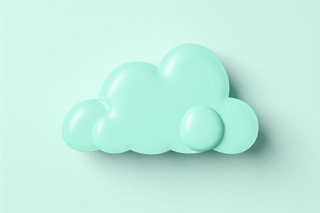 Fondo de nubes con un color pastel