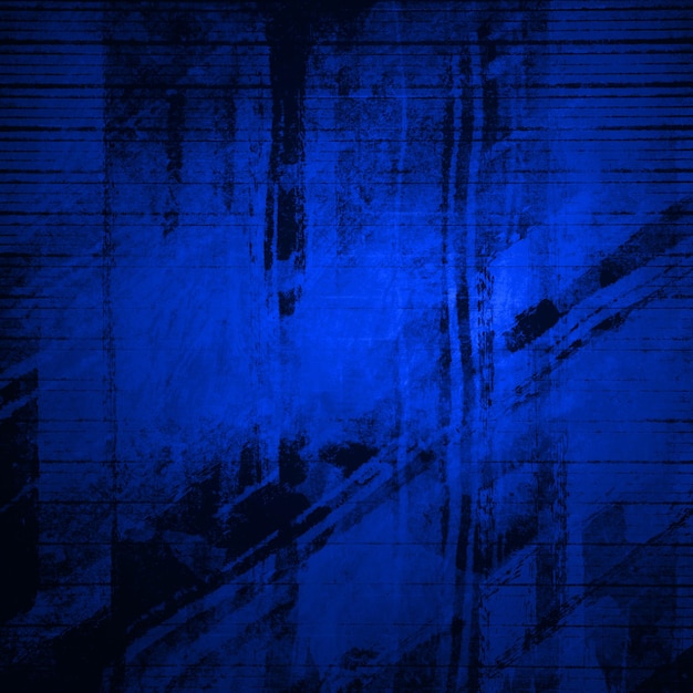 Fondo o textura de la pared azul de Grunge