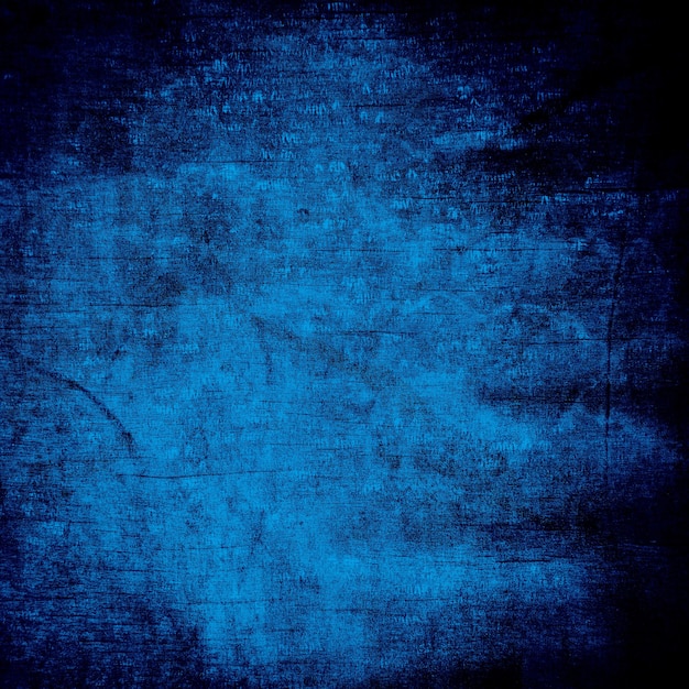 Fondo o textura de la pared azul de Grunge