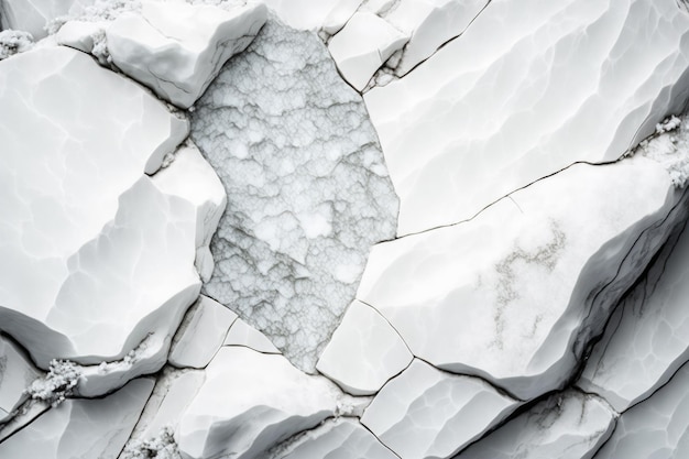 El fondo o la textura de una piedra blanca.