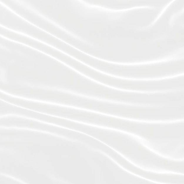 Fondo de onda abstracta blanca Tela ondulada