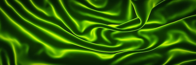 Fondo de onda abstracta Ondas verdes