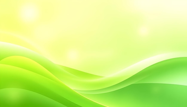 Fondo de onda abstracta verde