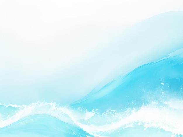 Fondo de onda de agua de color en tono azul