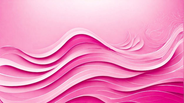 Fondo de ondas azules y ondas rosadas con estilo de vector libre