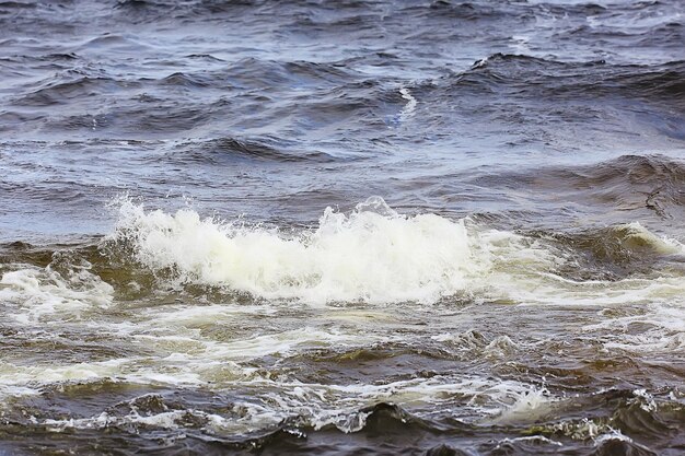 Fondo de ondas de mar oscuro textura de ondas de agua, resumen marino, viento del océano