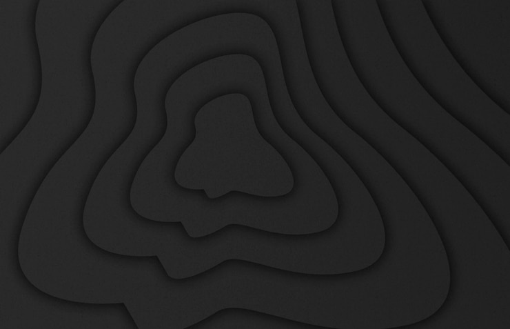 Fondo de ondas negras