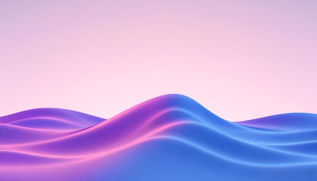 Fondo ondulado abstracto con colores rosa, púrpura y azul