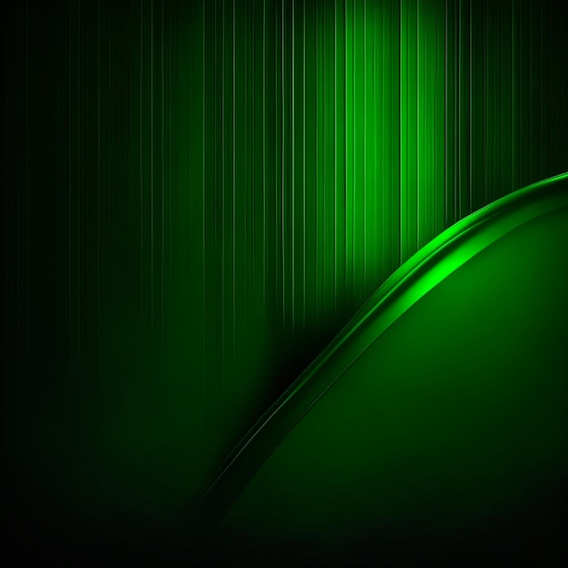 Fondo ondulado abstracto verde o textura verde o fondo geométrico abstracto verde
