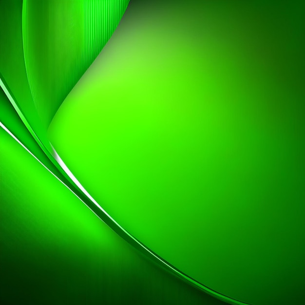 Fondo ondulado abstracto verde o textura verde o fondo geométrico abstracto verde