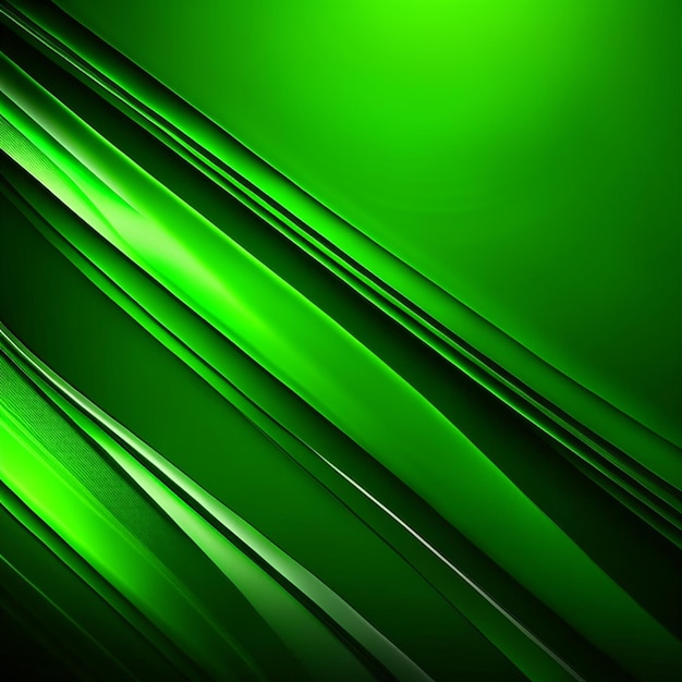 Fondo ondulado abstracto verde o textura verde o fondo geométrico abstracto verde