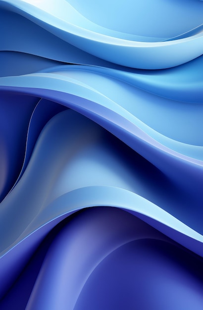 Fondo ondulado azul abstracto Ilustración vectorial