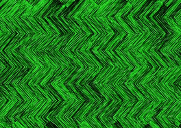 fondo ondulado verde con forma cónica